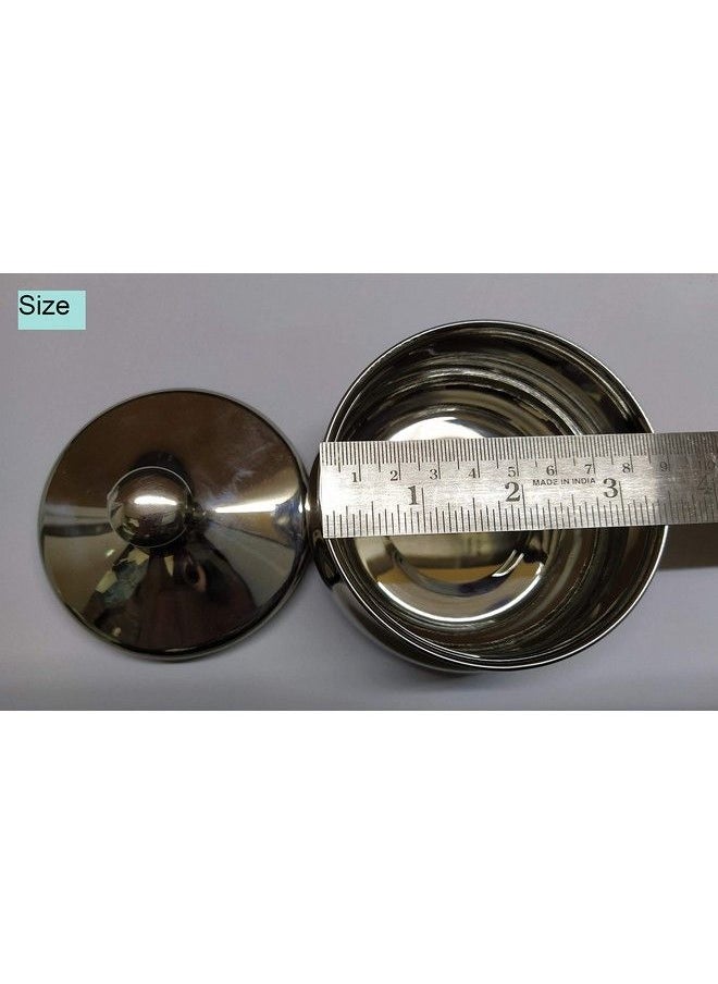 PEARL Stainless Steel Shaving Bowl (Ssb03)  - Image 5