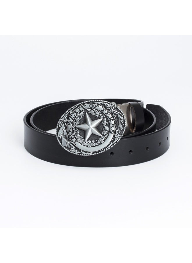 2025 New Vintage Punk Style Men's Belt for Foreign Trade