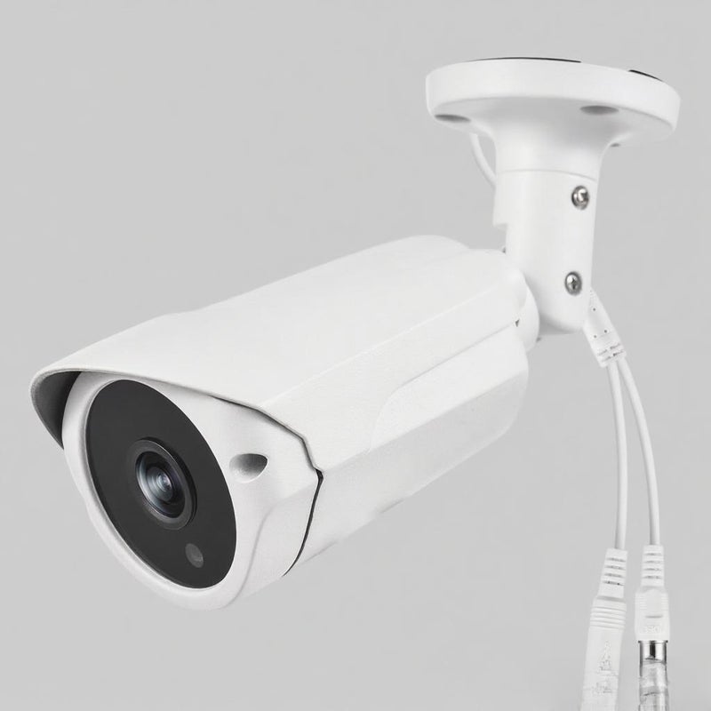 كاميرا مراقبة مرئية مُلكية (CCTV) بدقة 1080P، كاميرا أمان سلكية، كاميرا مراقبة داخلية، مع رؤية ليلية بالأشعة تحت الحمراء، عدسة بعرض زاوية 3.6 مم، بدقة 2.0 ميجا بيكسل، كاميرا مراقبة خارجية لمقاطع الفيديو الرقمية التناظرية (DVR)، مع دعامة مثبتة على الحائط، نظام NTSC - Image 1
