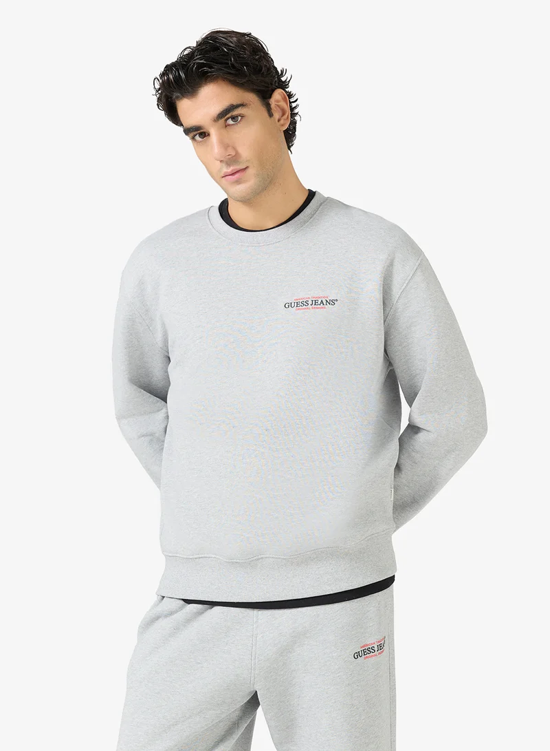 Crew Neck Regular American Trad Sweatshirt
