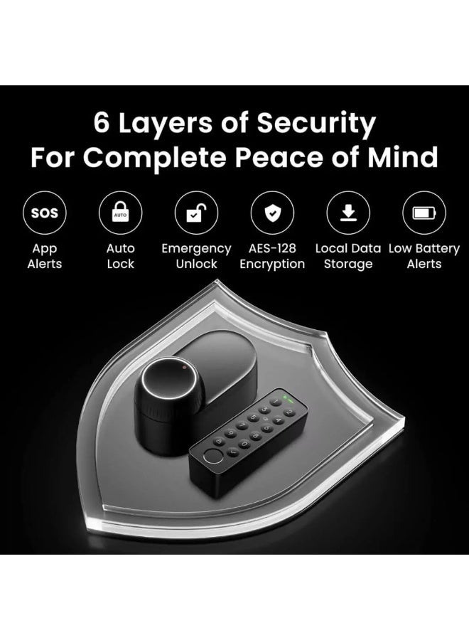 SwitchBot Lock Ultra Smart Door Lock | Matter Compatible | 7+ Unlock Methods | Works with Alexa, Google Home & Siri - Image 2