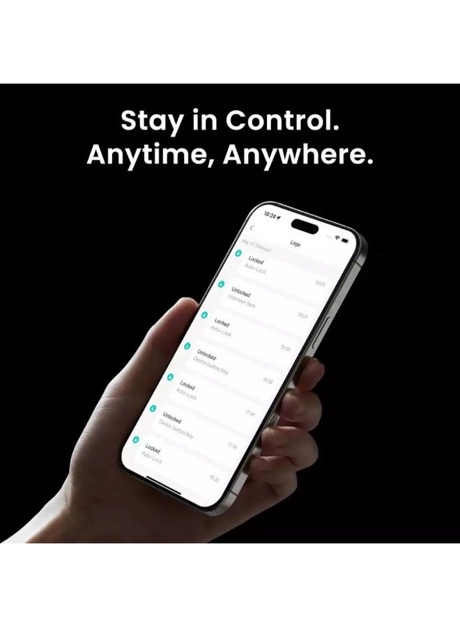 SwitchBot Lock Ultra Smart Door Lock | Matter Compatible | 7+ Unlock Methods | Works with Alexa, Google Home & Siri - Image 4