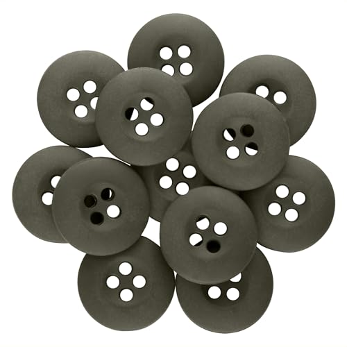 ButtonMode Tactical Buttons 19mm 30L Style 26 BDU ACU OCP ABU GI OD OC M65 Combat Arctic Army Cadet Uniform, American Military Spec Industrial Strength, Size 0.75 in. or 3/4", Foliage Green, 12-Button - Image 2