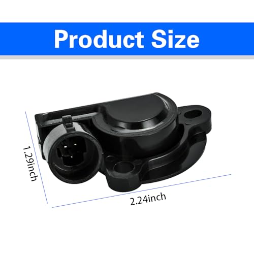 GKmow 1 PC Car Throttle Position Sensor, TPS Accelerator Pedal Fuel Idle Control Valve Sensor, Replace OEM 17087400 17088026 17111815 Gas Engine Accessories, Compatible with Chevy, Buick, Cadillac - Image 2