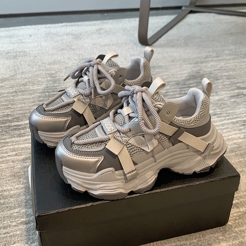 Women's Mesh Chunky Platform Shoes - Spring 2026  Bestseller