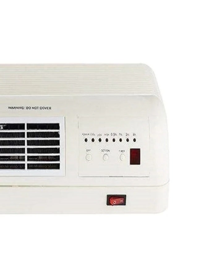 NOVA NH-1256WH 2000W Electric Wall Heater with PTC Heating Technology, Rapid Warm-Up, Adjustable Thermostat, Energy-Efficient, Quiet Operation, Compact Indoor Room Heater - Image 3
