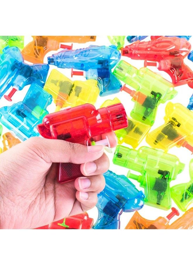 Super Z Outlet Mini Colorful Squirt Water Guns Plastic Blasters For Kids Birthday Party Favors Pool Beach Toys Hot Summer Classic Water Games (30 Pack) By Super Z Outlet  - Image 2