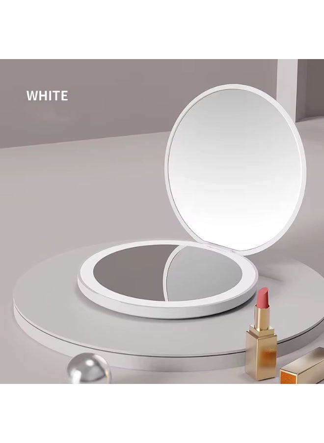 مرآة مكياج قابلة للطي بإضاءة LED  - Image 1