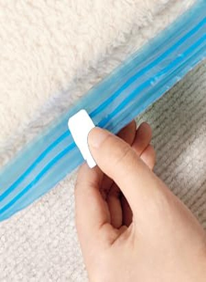 MOXWARE - Multipurpose Slider Storage Bags | 14 Bags | Small | 21.3 x 18 cm | Reusable and Reclosable | Material Plastic | Leak- Proof | Food Grade | Microwave Safe - Image 4