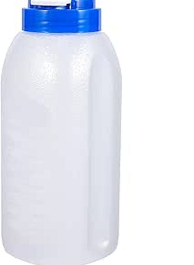 Heat Resistant Plastic Water Pitcher 1000ml Juice Beverage Jug For Home And Restaurant Tea Serving - Image 1