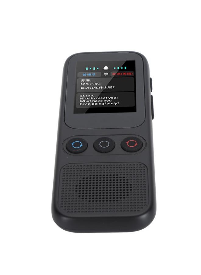 Thoraya - Language Translator Device AI Smart 138 Online Translation Languages Noise Reduction WiFi Recording Online Offline Voice Translator - Image 1