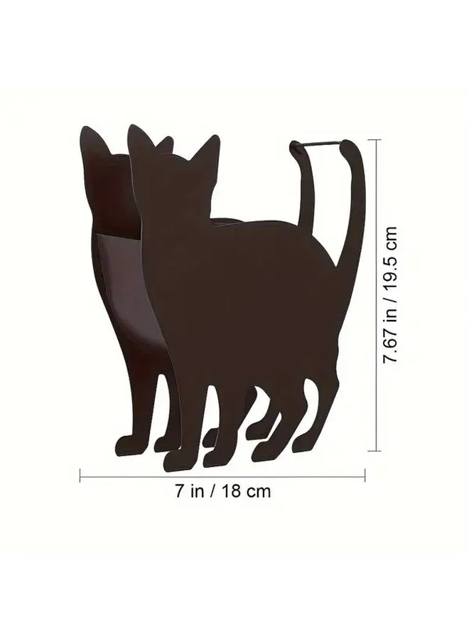 Vintage Iron Cat Mosquito Coil Holder Decorative Stand Model B - Image 3