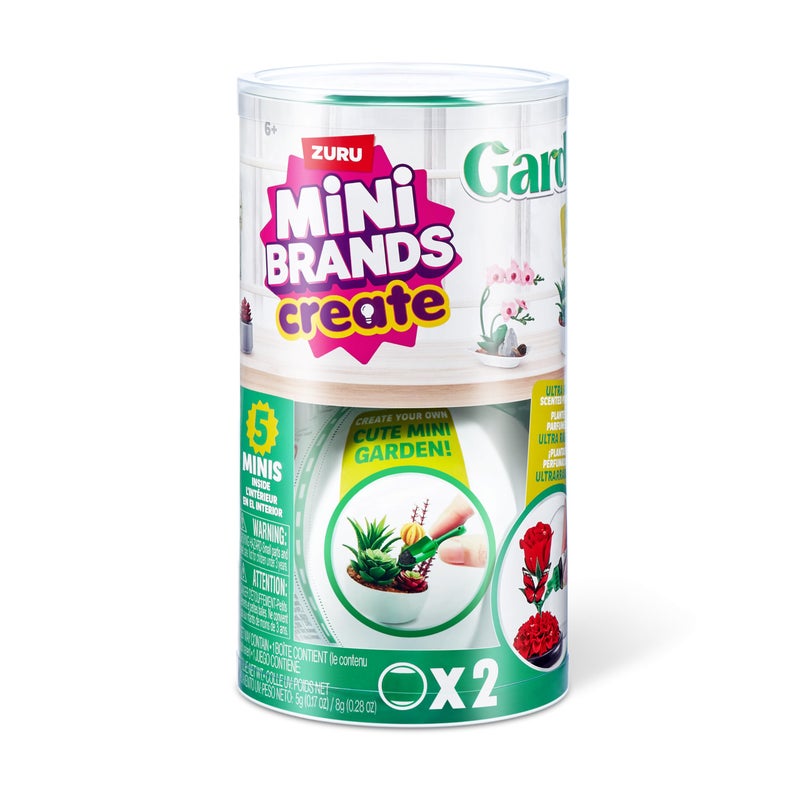 Mini Brands Create Garden Capsule (2 Pack) by ZURU, Mini Botanical Collectibles, Mystery Blind Packaging, DIY, Collectors - Image 2