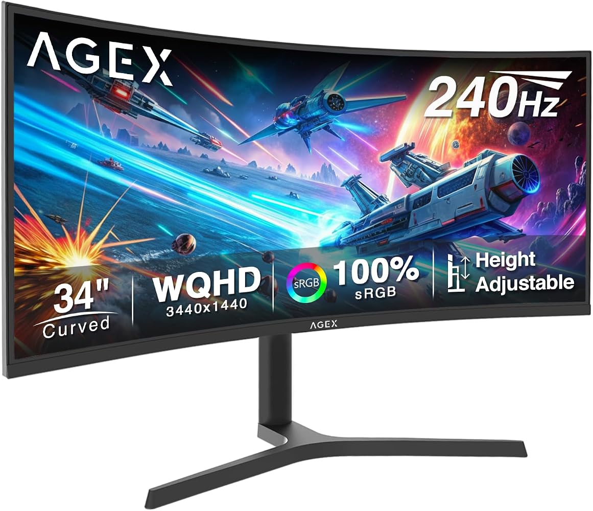 زد إيدج Z Z-Edge AG34p 34 inch
