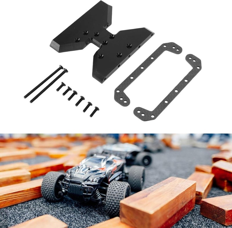 RC Skid Plate Brass Chassis Accessories, Composite Material POM Transmission Plate, High Strength Gearbox Protection for Axial Capra Crawler - Image 3