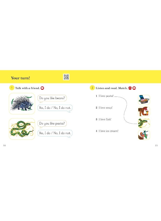 Ladybird Readers Beginner Level - Eric Carle - I Love Food! (ELT Graded Reader)  - Image 3
