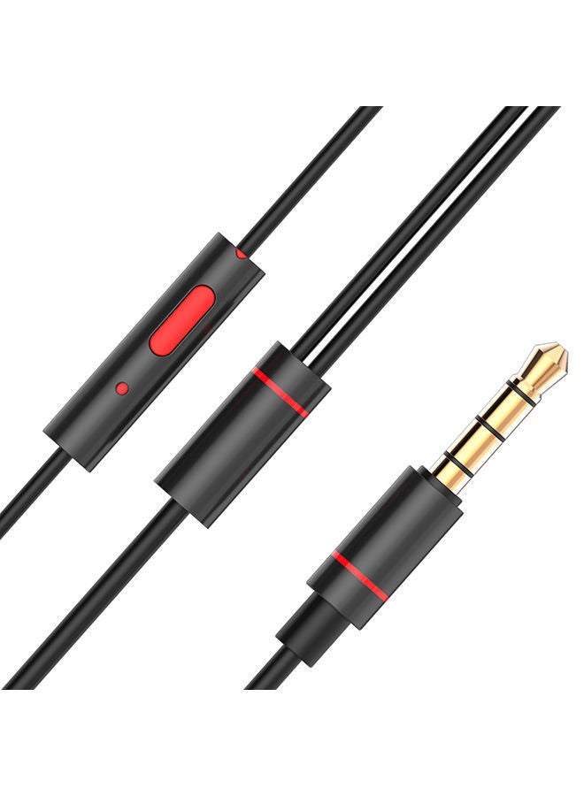 NIBEMINENT Heavy Sound In-Ear Wired Headphones Black - Image 2