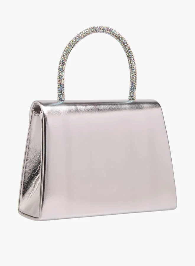 فلورا بيلا من شو إكسبرس Girls Embellished Handbag With Magnetic Closure