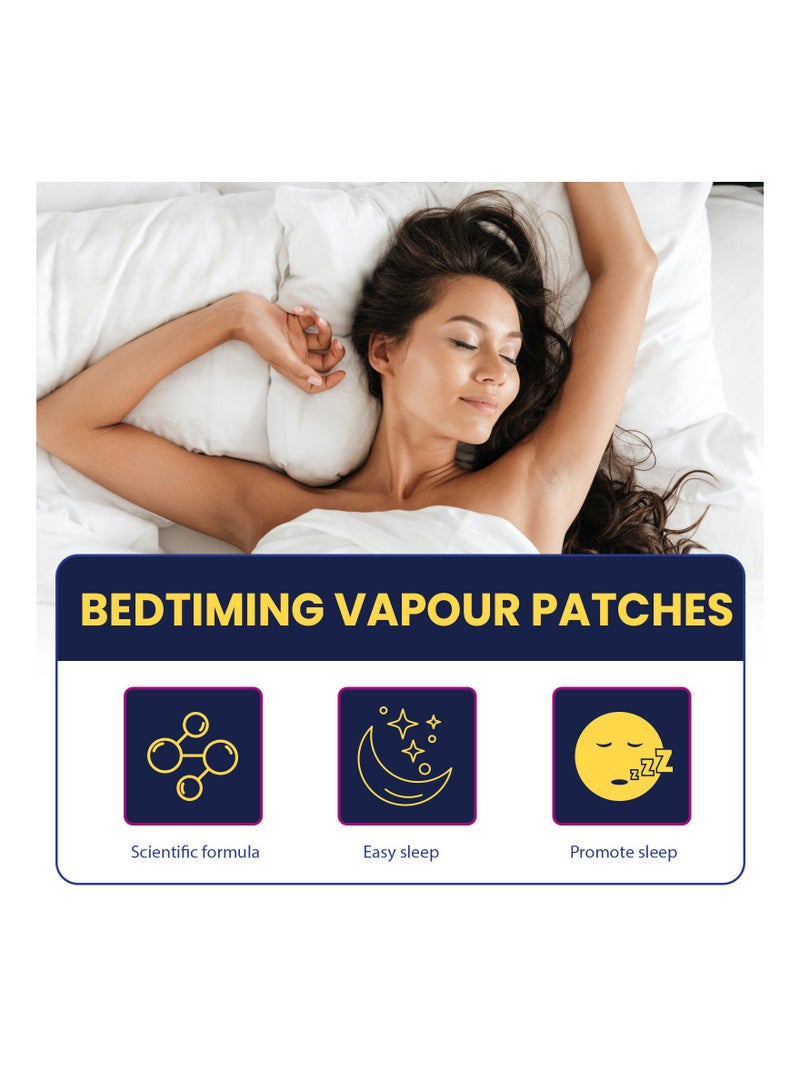 KASTWAVE Deep Sleep Patches for Adults, 24 Pcs Sleep Aid Pads, Natural Sleeping Stickers to Improve Sleep Quality, Relaxes Body Mind, Sleep Aid Patches for Men and Women - Image 2