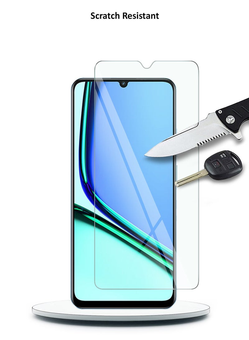 Wtech Realme Note 60 4G 2024 Premium Series Curved Edges 9H 2.5D Tempered Glass Screen Protector - Clear - Image 5