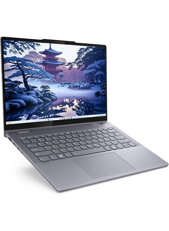 Lenovo Ideapad 5 Business Laptop With 14-Inch Full HD Display,Core™ Ultra 5 255U Processor/8GB RAM/512GB SSD/Intel UHD Graphics/Windows 11 Home (Upgraded Version) English/Arabic Luna Grey - Image 1
