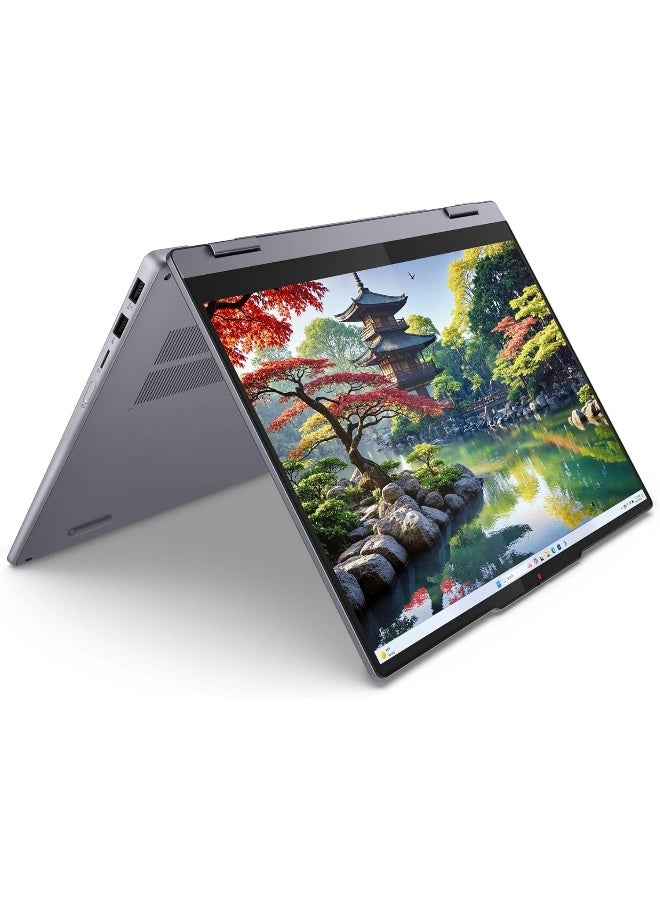 Lenovo Ideapad 5 Business Laptop With 14-Inch Full HD Display,Core™ Ultra 5 255U Processor/8GB RAM/512GB SSD/Intel UHD Graphics/Windows 11 Home (Upgraded Version) English/Arabic Luna Grey - Image 2