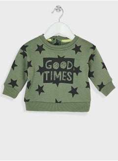 MINOTI Infant 2 Piece Fleece Jogsuit  - Image 2