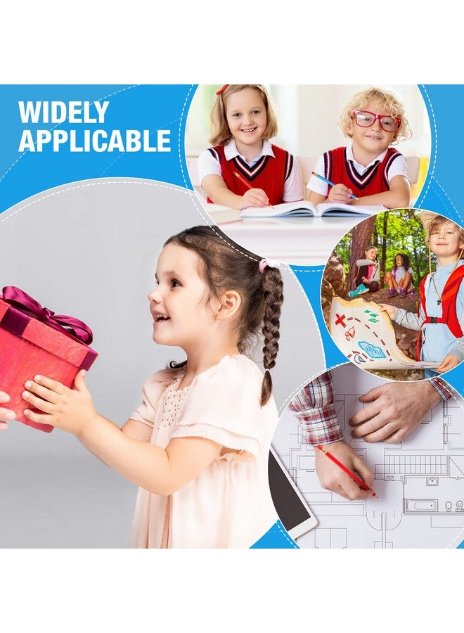 تشينكو مجموعة من 20 قلم رصاص أحمر وأزرق للتدقيق، قلم رصاص ملون قابل للمسح، مبراة مسبقًا، 10 أقلام زرقاء و10 أقلام حمراء للتدقيق، اختبارات الخرائط، الدرجات، قلم رصاص مع ممحاة، رسم، كتابة، تصحيح، رسم تخطيطي للأطفال، مقاس 2 Hb - Image 5