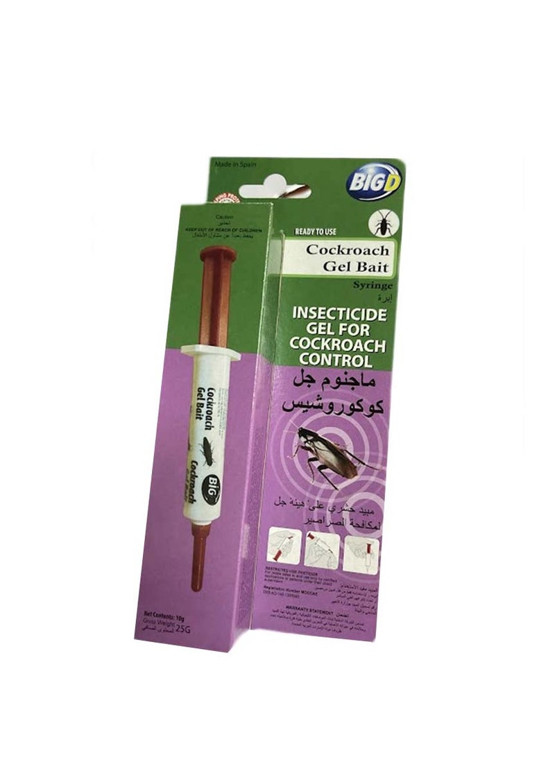 Big D Cockroach Gel Syringe 25 G - Image 1