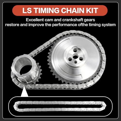 DWLDMLWC LS High Volume Oil Pump Timing Chain Kit w/Gaskets (M295HV) for 1999-2019 Chevrolet (Chevy) Silverado 1500/Tahoe/Suburban, GM Sierra 1500/Yukon, Cadillac Escalade (4.8L/5.3L/6.0L) - Replaces 12696357 - Image 3