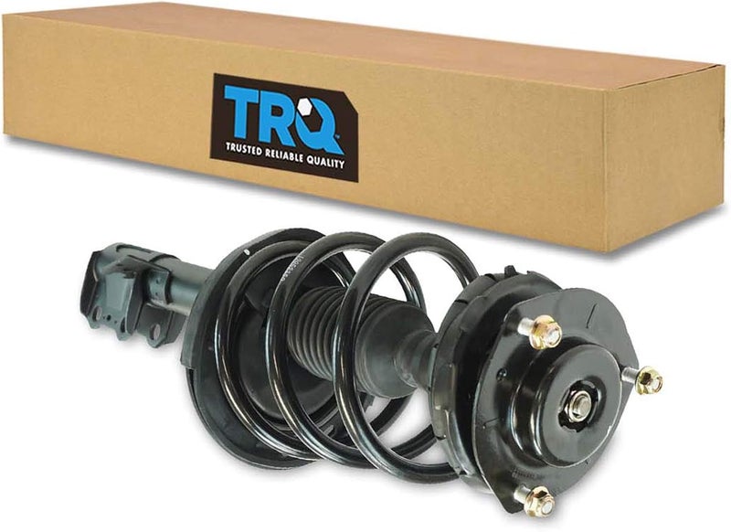 TRQ Front Left Complete Strut & Coil Spring Assembly Drivers Side Compatible with 2009-2014 Toyota Venza - Image 1