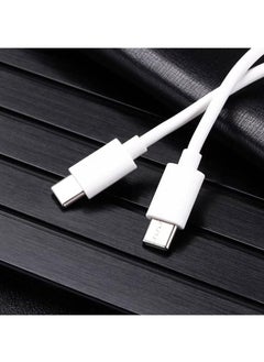 TecV USB C Cable 60W, USB-C to USB-C Cable  USB C Charger Cable for iPhone 15, Mac Book Pro 2020, iPad Pro 2020, Switch, Samsung Galaxy S20 Plus S9 S8 Plus, Pixel, Laptops and lot more  - Image 2