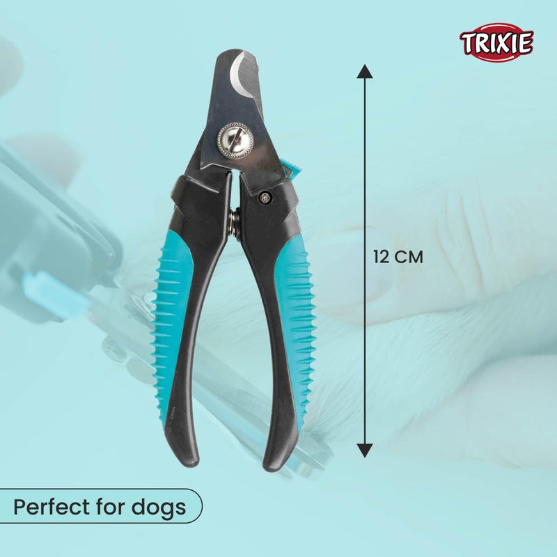 Trixie Nail Clipper for Dogs and Cats, Stainless Steel Clippers for Pets, The Limiter Prevents Claws from Being Cut Too Short, Comes with a Safety Lock to Make it Easy to Handle - 16 cm - Image 5
