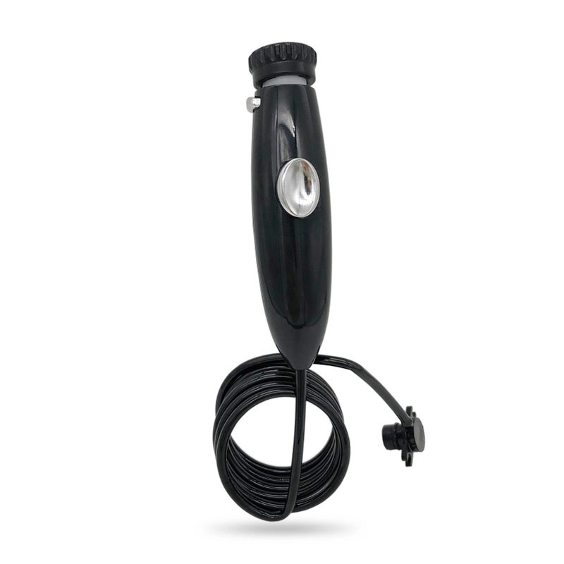 PDEEY Replacement Parts Compatible with Waterpik Water Flosser, Hose/Handle/Rubber Valve Accessories Kit Black - Image 1