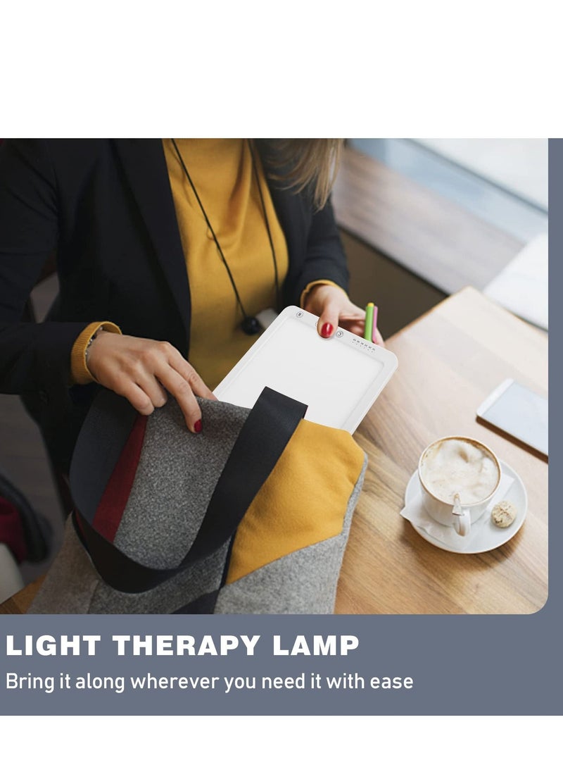 Excefore - Light Therapy Lamp, UV-Free 10000 Lux Light, Touch Control with 5 Brightness Levels - Image 1