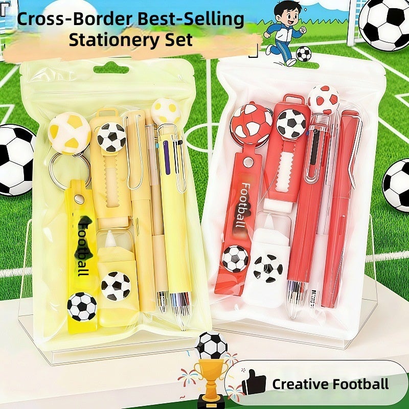 كأس العالم - طقم أدوات مكتبية لكرة القدم الجديد: أدوات تعليمية عملية للطلاب - Image 3