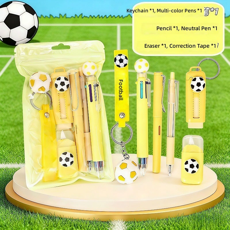 كأس العالم - طقم أدوات مكتبية لكرة القدم الجديد: أدوات تعليمية عملية للطلاب - Image 1