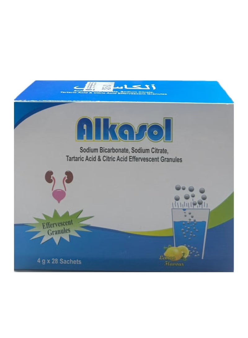 ALKASOL أكياس 4 جرام (عبوة من 28)