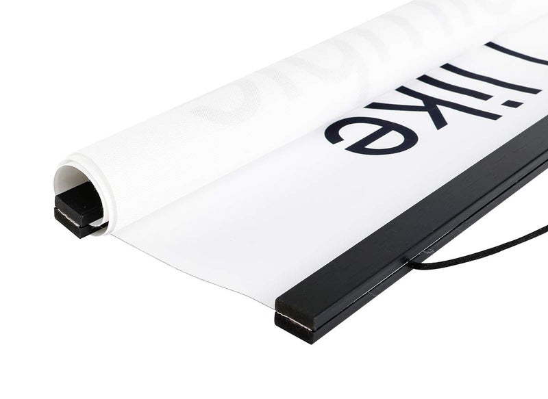 آرت ماج ملصق مغناطيسي شماعات الإطار الفاتح الخشبية الخشبية مغناطيسات القماش الفني طباعة شماعات الملصقات الملصقات لـ 10x14 10x16 10x20 إطارات معلقة (أسود 10 "") - Image 2