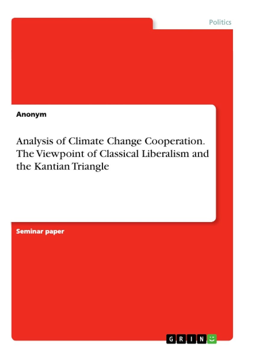 null - Analysis of Climate Change Cooperation. The Viewpoint of Classical Liberalism and the Kantian Triangle - Image 1
