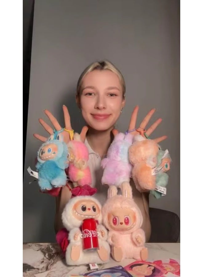 6 Pack Labubu Best Selling Exclusive Design Big Into Energy Pink Toy Labubu Mystery Boxes - Image 4