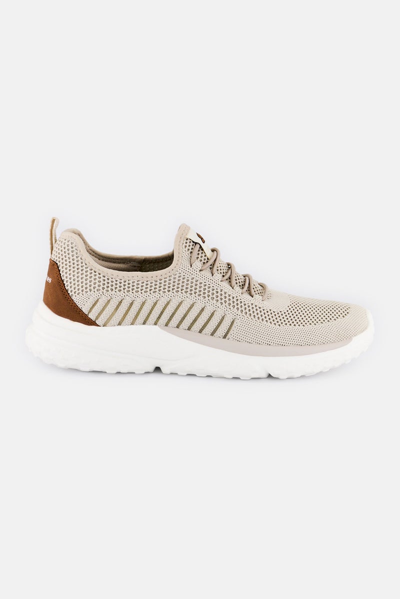 SKECHERS Men Solvano Gaten Slip On Outdoor Shoes, Tan - Image 2