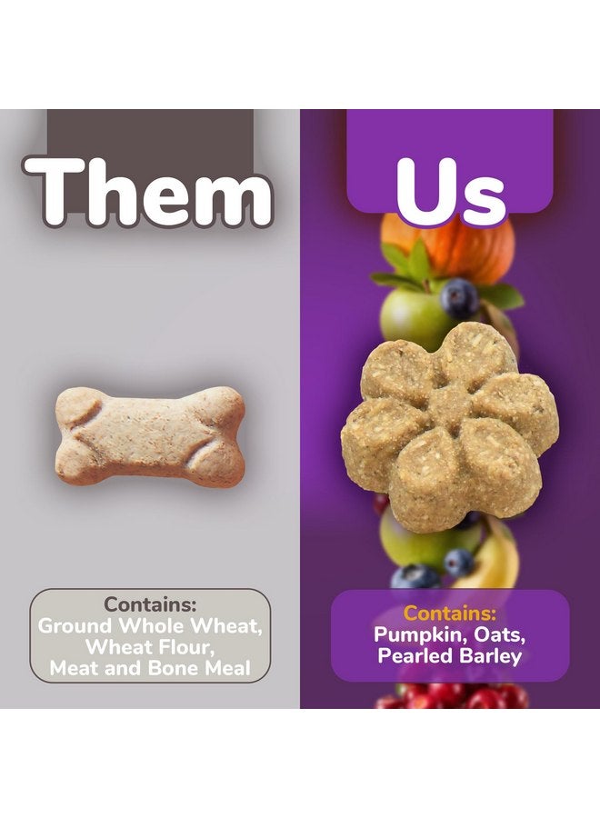 Fruitables Crunchy Baked Dog Treats | Pumpkin & Blueberry | 7 Ounces, Model Number: 2157 - Image 3