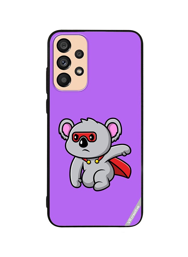 VR CREATIVE Protective Case Cover For Samsung Galaxy A33 5G Hero Coala Design Multicolour - Image 1