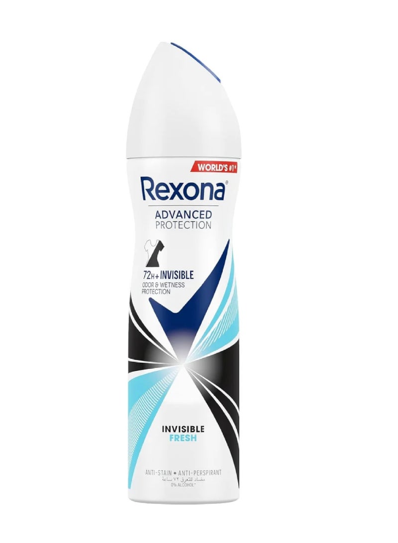 Rexona 72h Invisible Odor & Wetness Protection 150ml