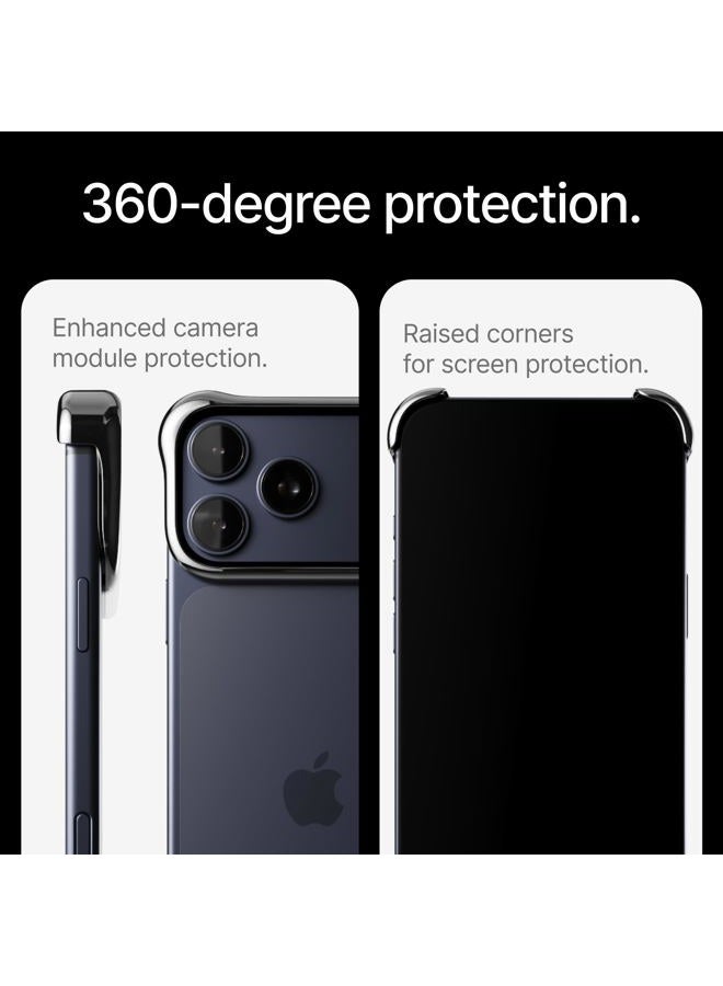 Arc Pulse Compatible with iPhone 17 Pro Max Phone Case (2025), Minimalist Protective Shock Absorption Aerospace Grade Aluminum Shells + Elastomer Inlays Easy Fit 6.9 inch - Image 5