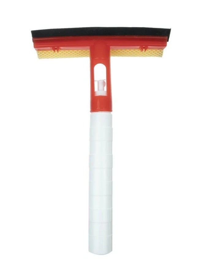 3 in 1 Window Cleaning Spray Mop with Removable Spray Bottle, Sponge and Cleaning Brush, Spray Bottle Set for Tile, Shower, Car Window (1 Piece, Red) - Image 3