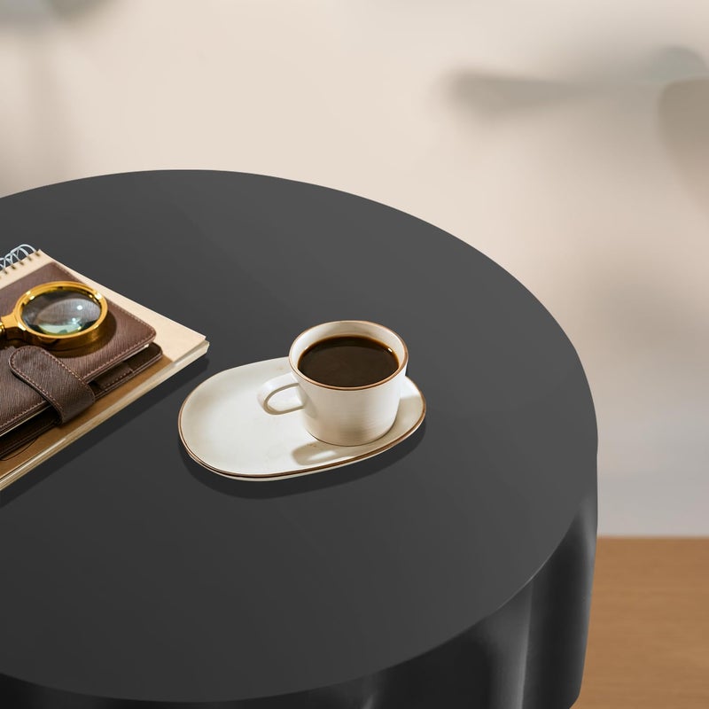 YSYJ 3 Pack Black Plastic Tablecloth Disposable Round Table Cloth 84 Inch Table Cover for Parties - Image 5