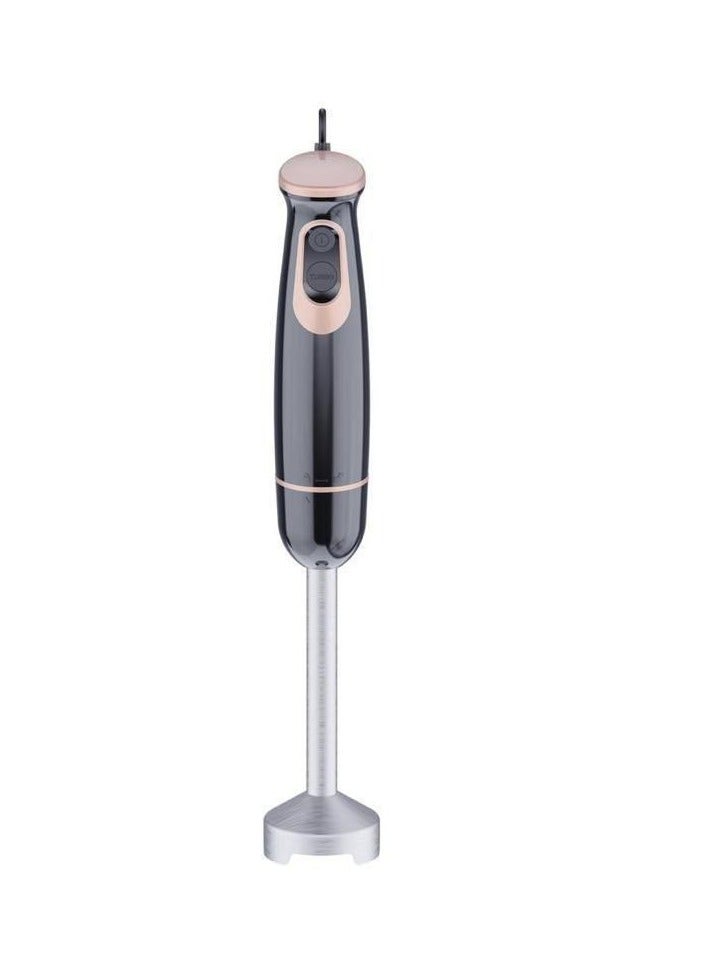 Giovina Hand Blender 1500 Watt Turkish Sharp blades for easy cutting of vegetables and fruits Multi-speed stainless Ring on top of the blender for easy cutting Made of stainless steel and equipped with a cup  - Image 2