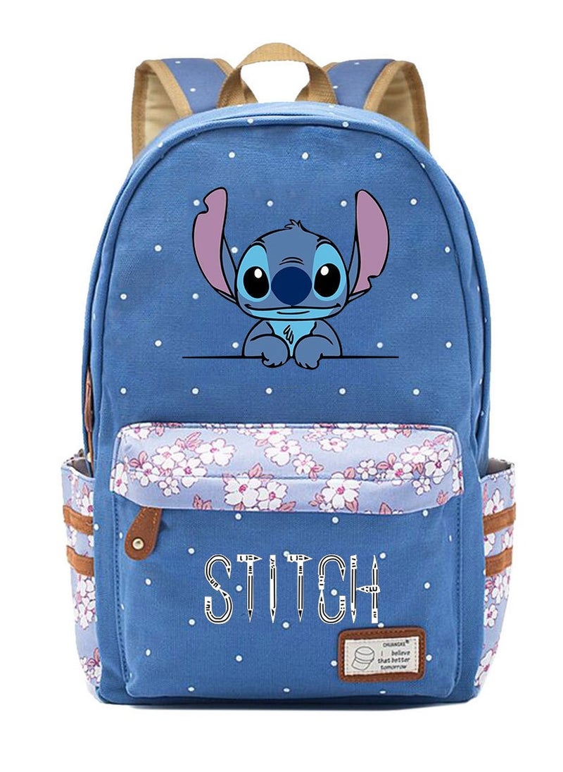 STITCH Cartoon Printed Backpack 